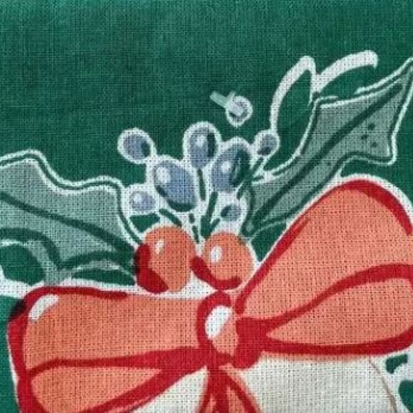 NNW MAHOGANY Set of 2 Holiday 100% Cotton Flour Sack Kitchen Towels Christmas - Picture 4 of 9